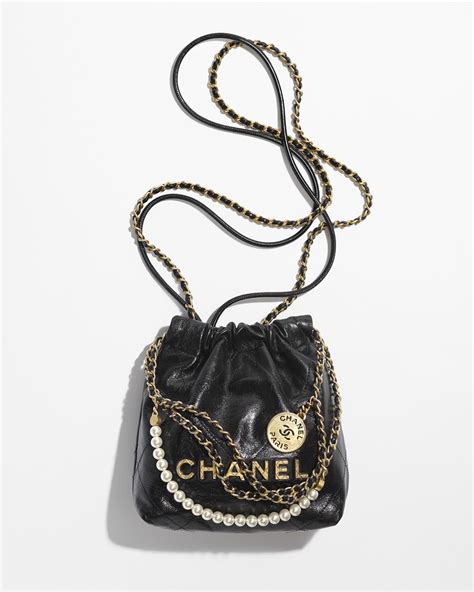 chanel 22p micro bag|Chanel 22 bag small black.